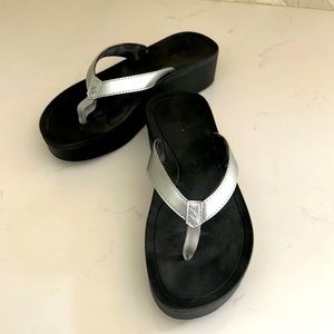 OluKai Wedge Sandals size 7 (37)